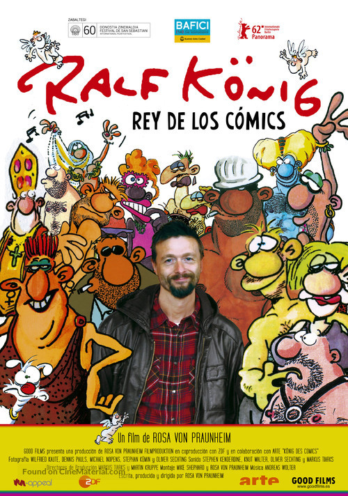 K&ouml;nig des Comics - Spanish Movie Poster