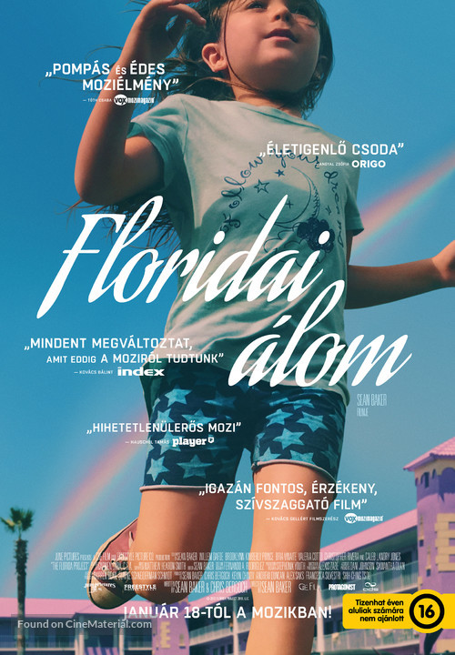 The Florida Project - Hungarian Movie Poster