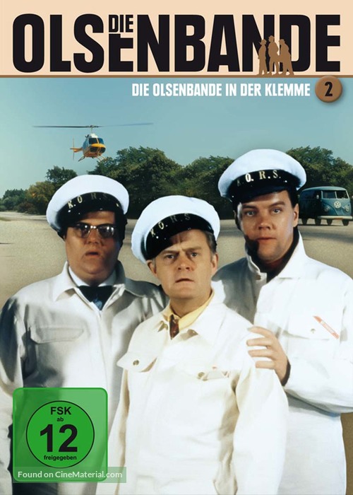 Olsen-banden p&aring; spanden - German DVD movie cover