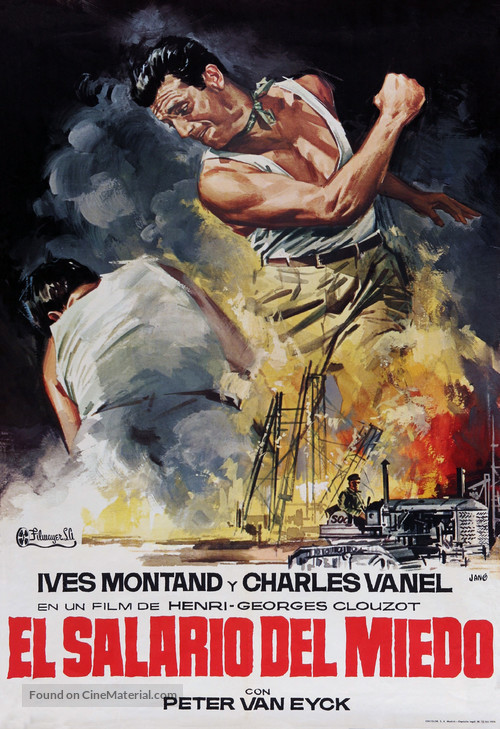 Le salaire de la peur - Spanish Movie Poster