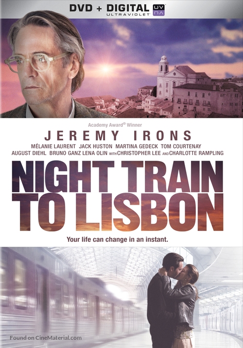 Night Train to Lisbon - DVD movie cover