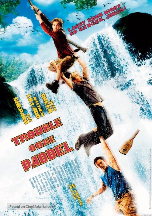 Without A Paddle - German Movie Poster