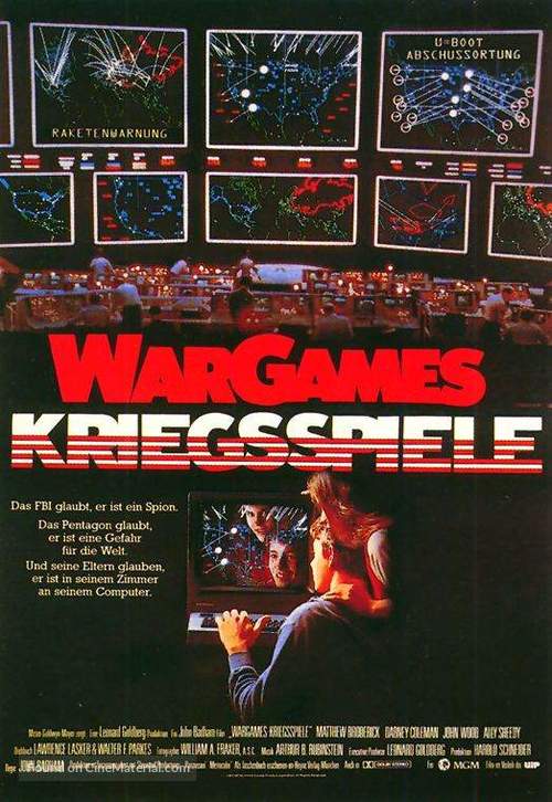 WarGames - German Movie Poster