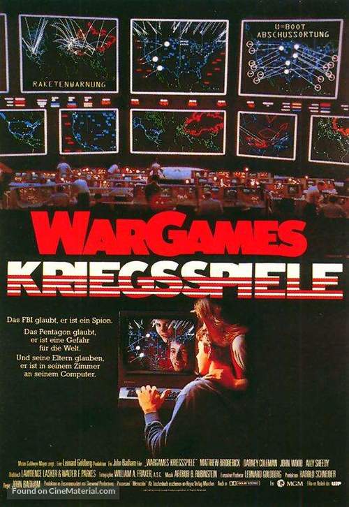 WarGames - German Movie Poster