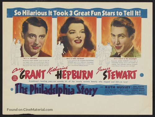 The Philadelphia Story - Australian Movie Poster