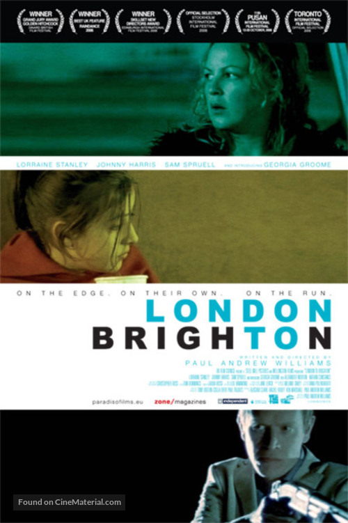 London to Brighton - Belgian Movie Poster