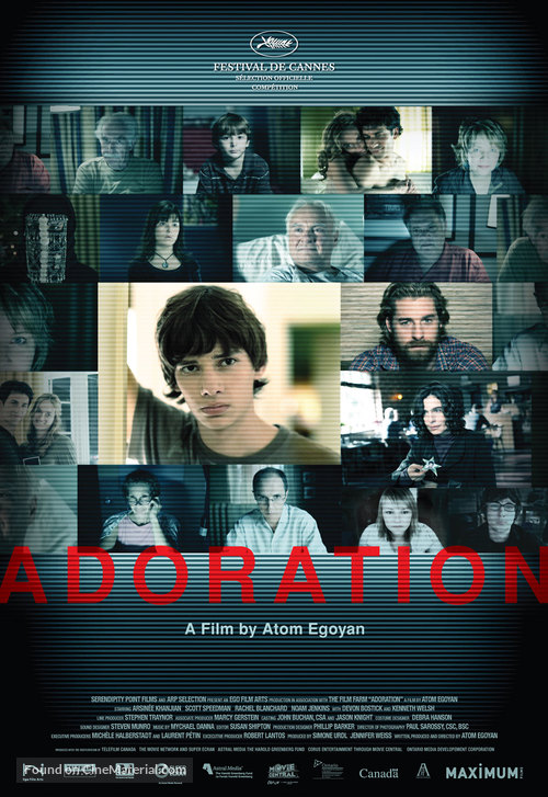 Adoration - Canadian Movie Poster