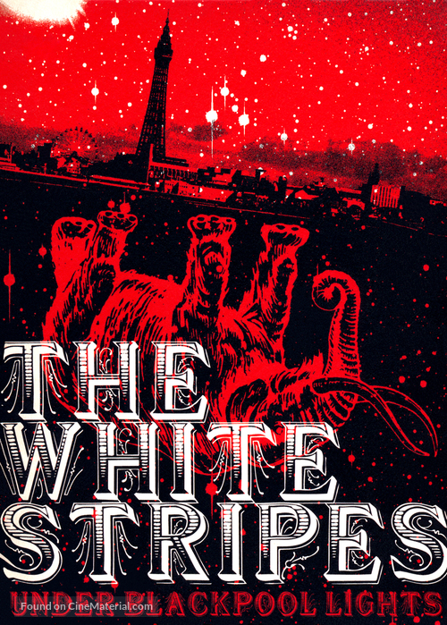 White Stripes: Under Blackpool Lights - British DVD movie cover