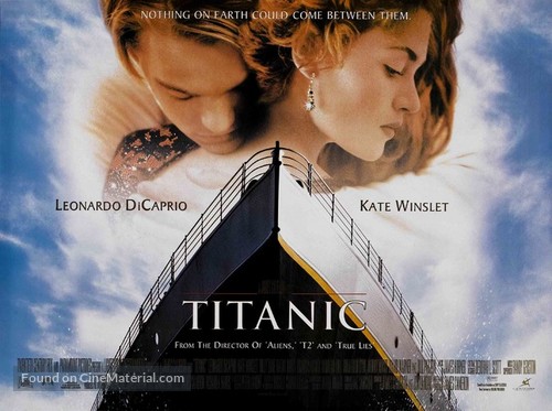Titanic - British Theatrical movie poster