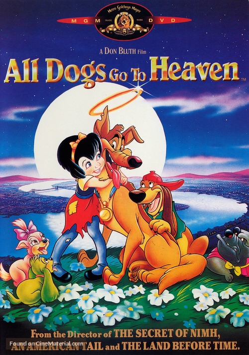 All Dogs Go to Heaven - DVD movie cover