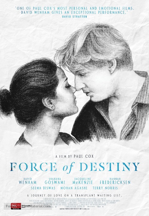 Force of Destiny - Australian Movie Poster
