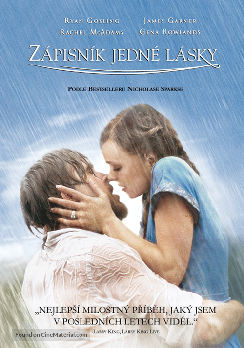 The Notebook - Czech DVD movie cover