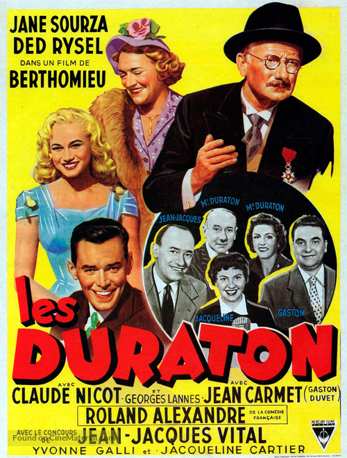 Les Duraton - Belgian Movie Poster