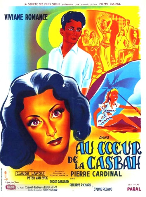 Au coeur de la Casbah - French Movie Poster