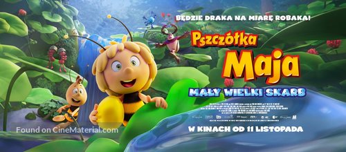 Maya the Bee 3: The Golden Orb - Polish Movie Poster