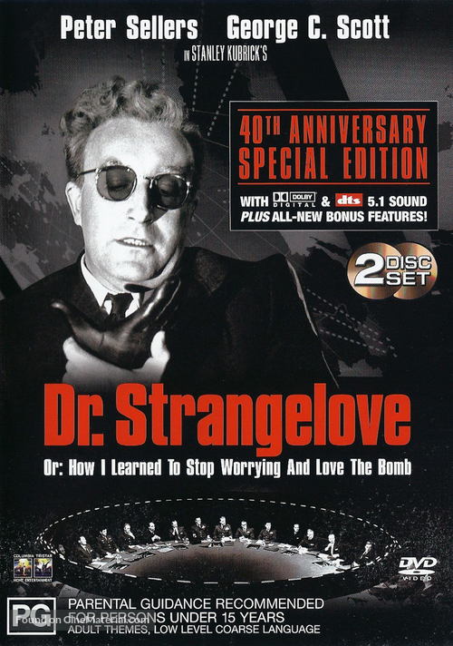 Dr. Strangelove - Australian Movie Cover