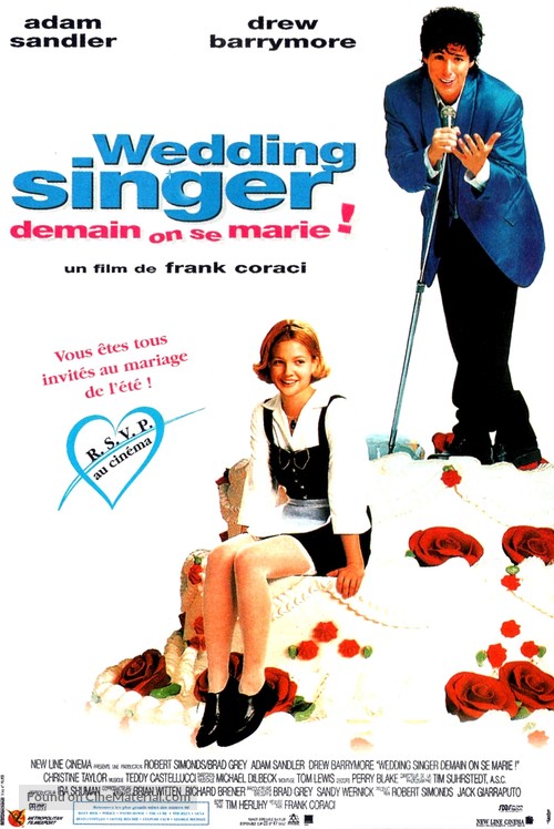 The Wedding Singer - French Movie Poster