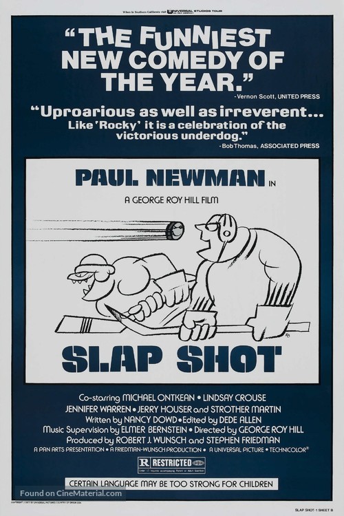 Slap Shot - Movie Poster