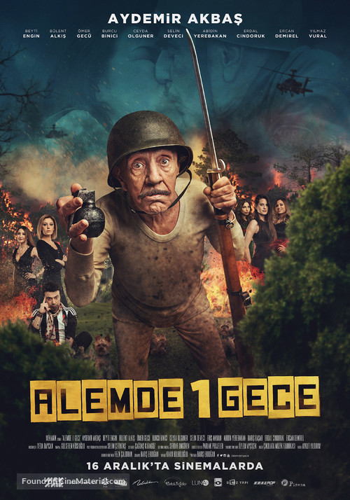 Alemde 1 Gece - Turkish Movie Poster