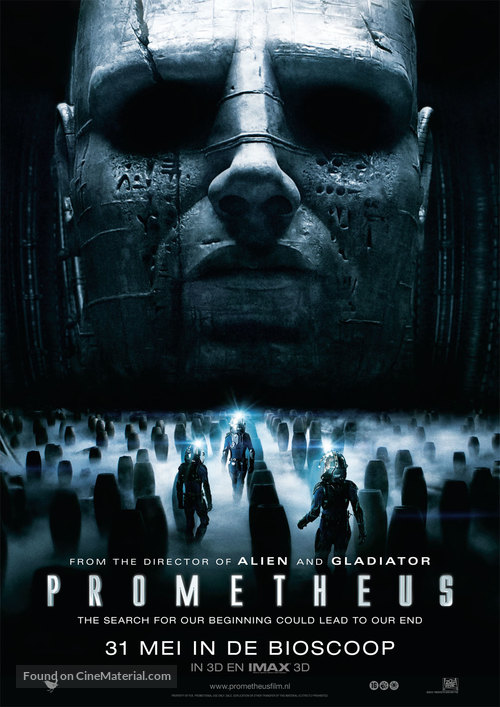 Prometheus - Dutch Movie Poster