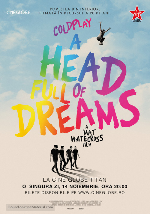 Coldplay: A Head Full of Dreams - Romanian Movie Poster