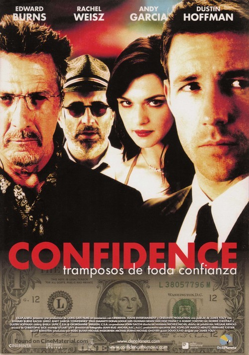 Confidence - Spanish Movie Poster