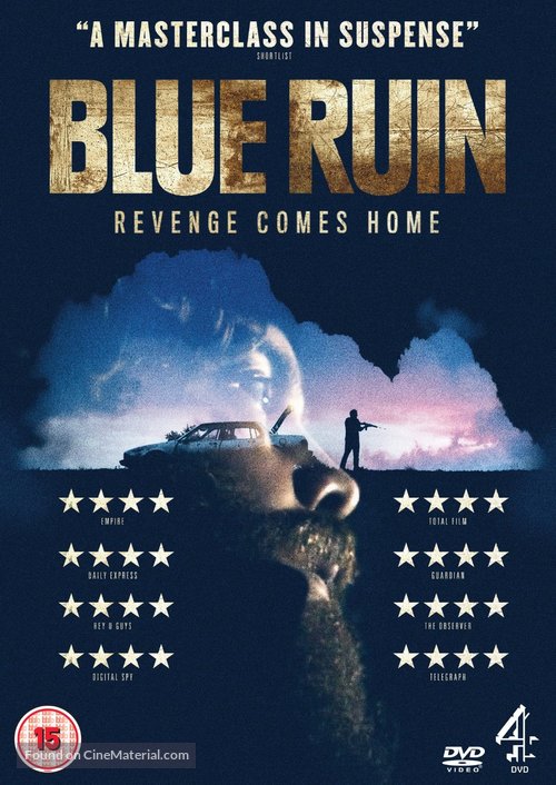 Blue Ruin - British DVD movie cover
