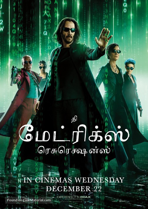 The Matrix Resurrections - Indian Movie Poster
