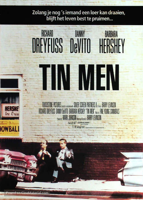 Tin Men - Dutch Movie Poster