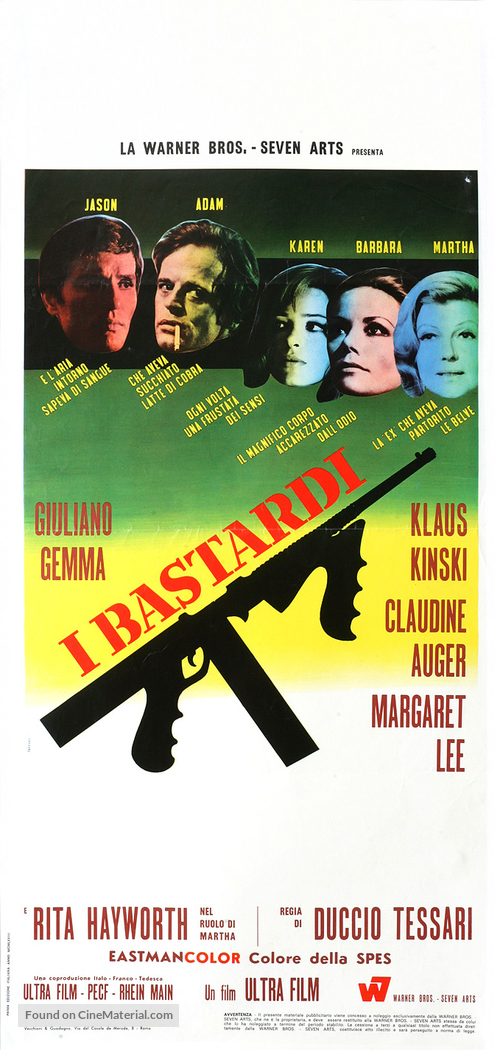 I bastardi - Italian Movie Poster