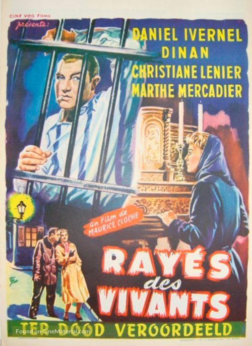 Ray&eacute;s des vivants - Belgian Movie Poster