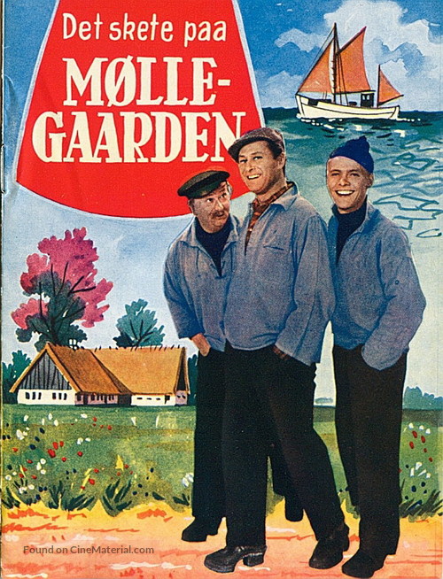 Det skete p&aring; M&oslash;lleg&aring;rden - Danish Movie Poster