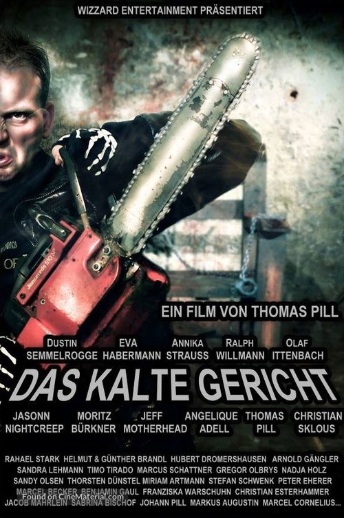 Das kalte Gericht - German Movie Poster