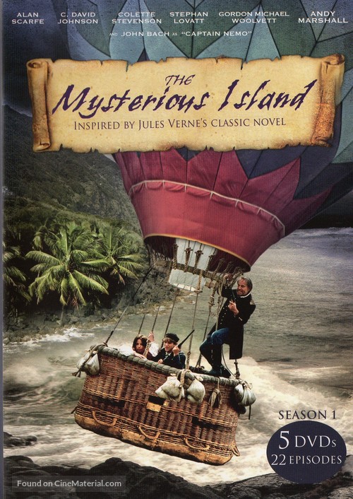 &quot;Mysterious Island&quot; - DVD movie cover