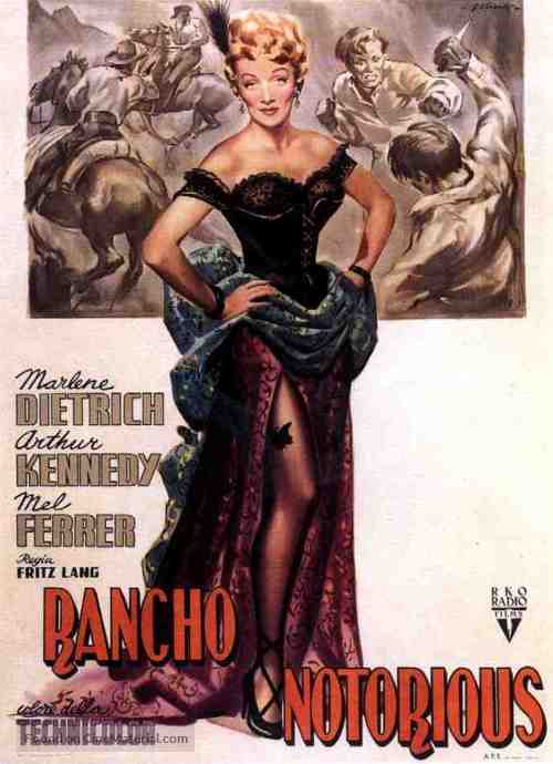 Rancho Notorious - Italian Movie Poster