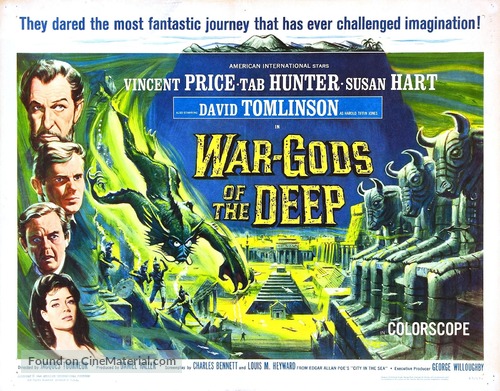 War-Gods of the Deep - Movie Poster