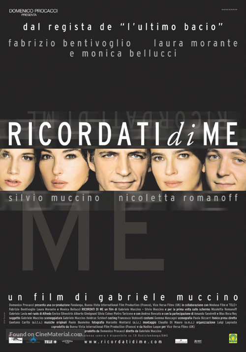 Ricordati di me - Italian Theatrical movie poster