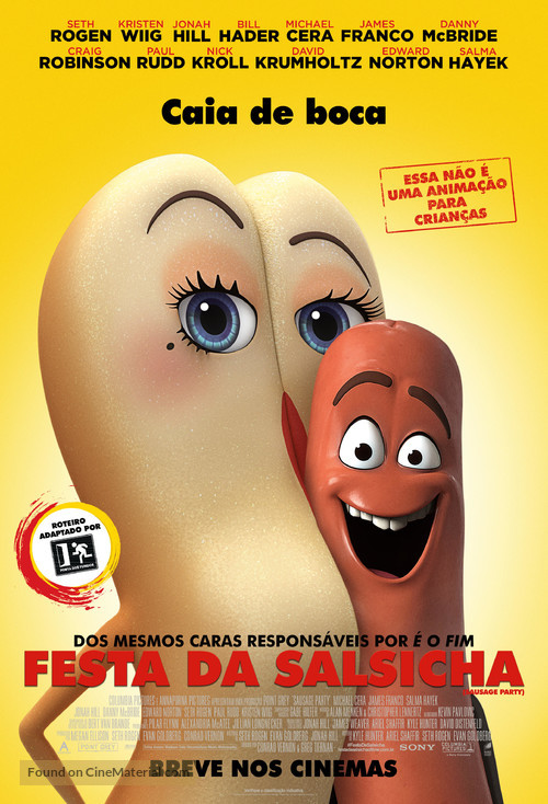 Sausage Party - Brazilian Movie Poster