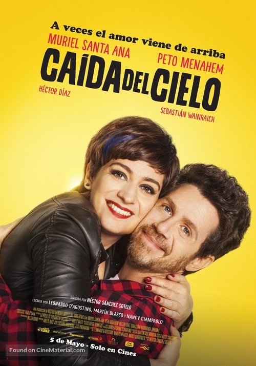 Ca&iacute;da del Cielo - Argentinian Movie Poster