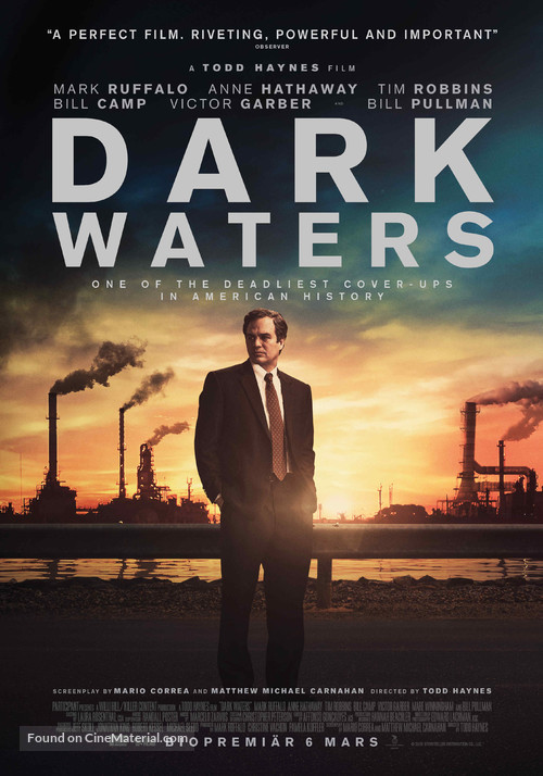 Dark Waters - Swedish Movie Poster