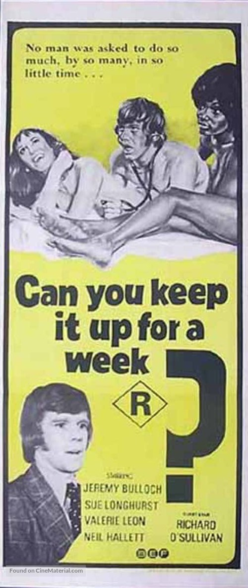 Can You Keep It Up for a Week? - Australian Movie Poster