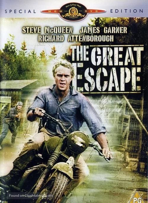 The Great Escape - British DVD movie cover