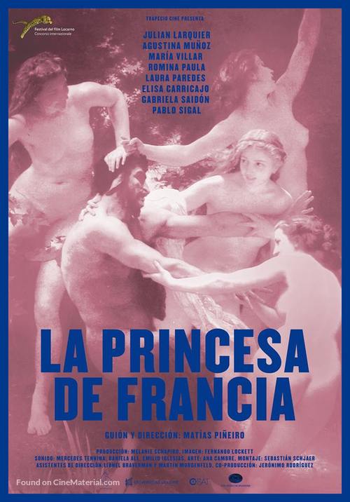 La princesa de Francia - Argentinian Movie Poster