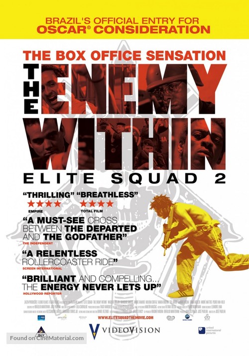 Tropa de Elite 2 - O Inimigo Agora &Eacute; Outro - Movie Poster