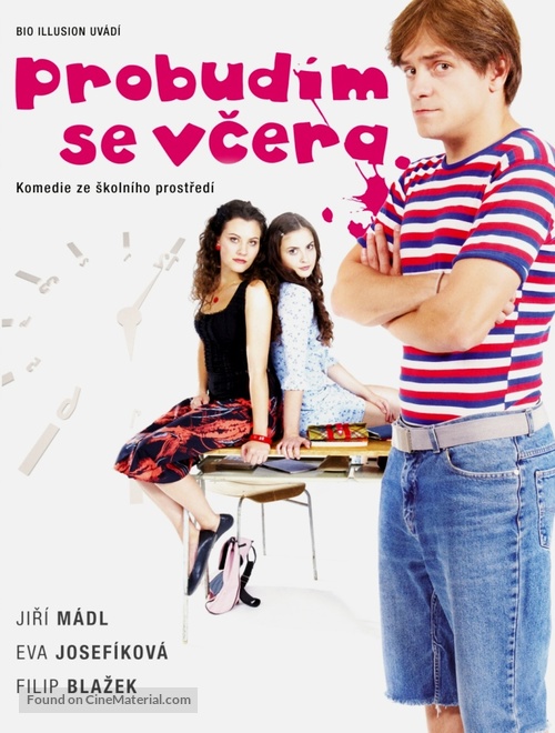 Probud&iacute;m se vcera - Czech DVD movie cover