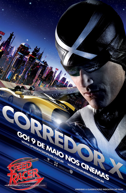 Speed Racer - Brazilian Movie Poster