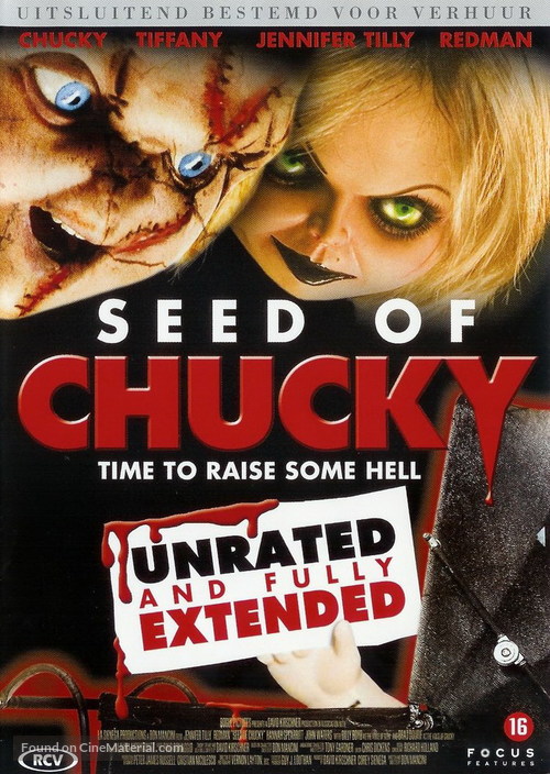 Seed Of Chucky - Dutch DVD movie cover