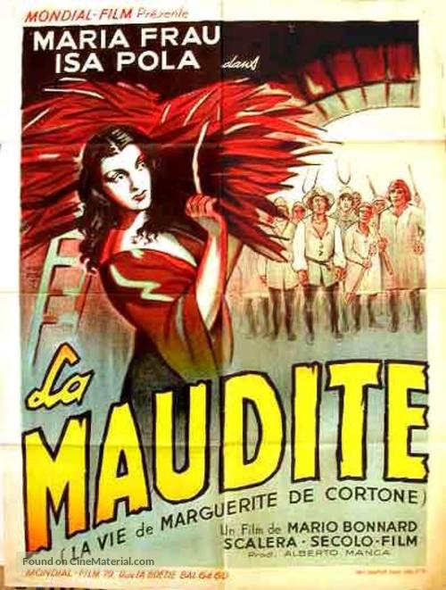 Margherita da Cortona - French Movie Poster