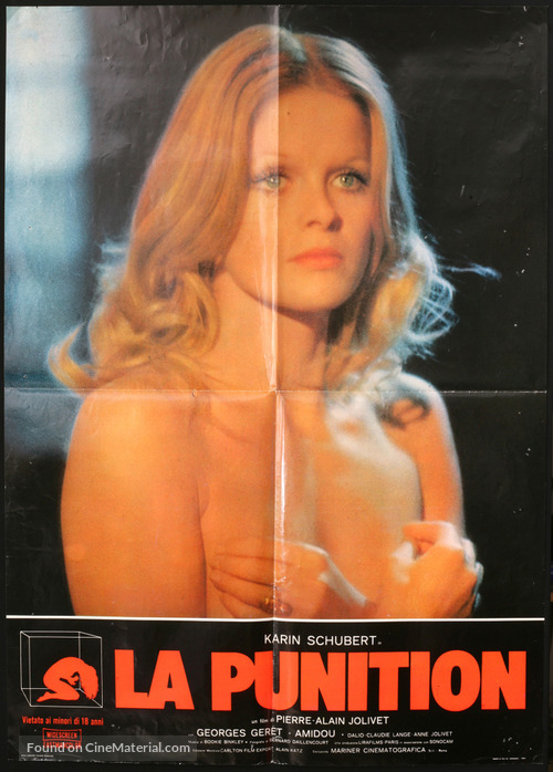 La punition - Italian Movie Poster