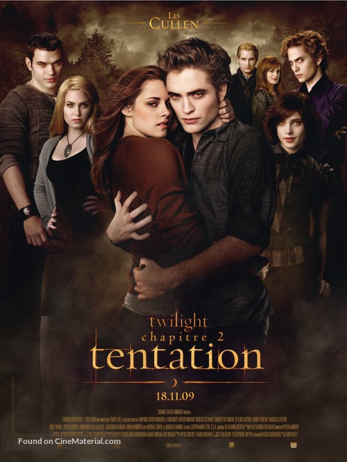 The Twilight Saga: New Moon - French Movie Poster